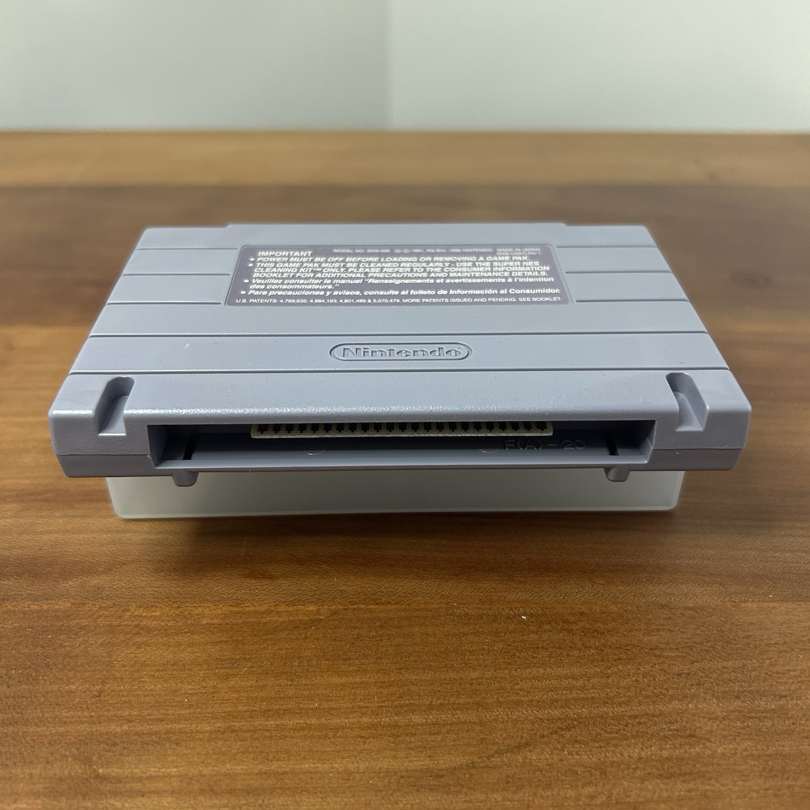 Dennis The Menace SNES Game w/Manual And Clear Case On Bottom