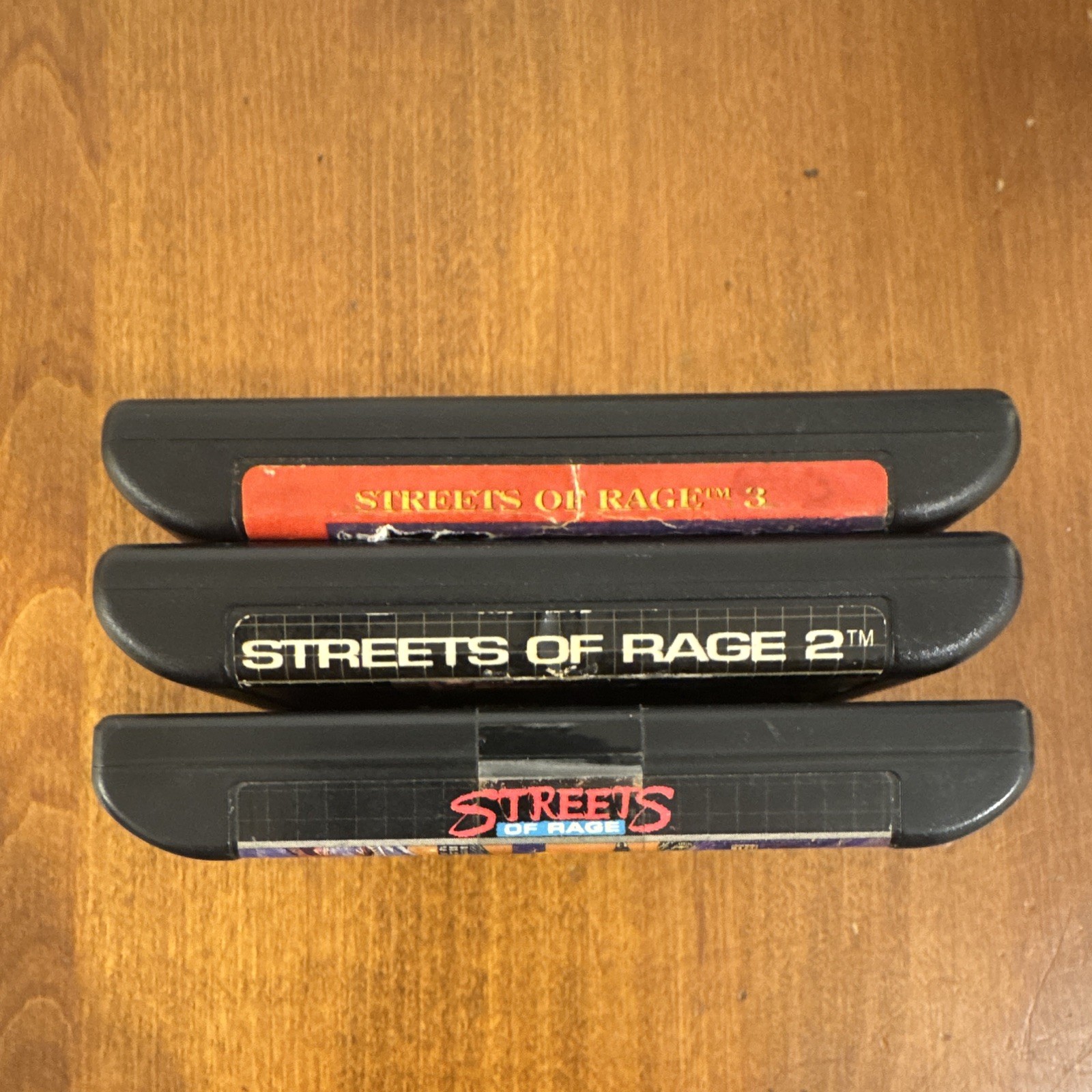 SEGA Genesis Streets of Rage 1 2 3 Game(s) Cartridges Only Working
