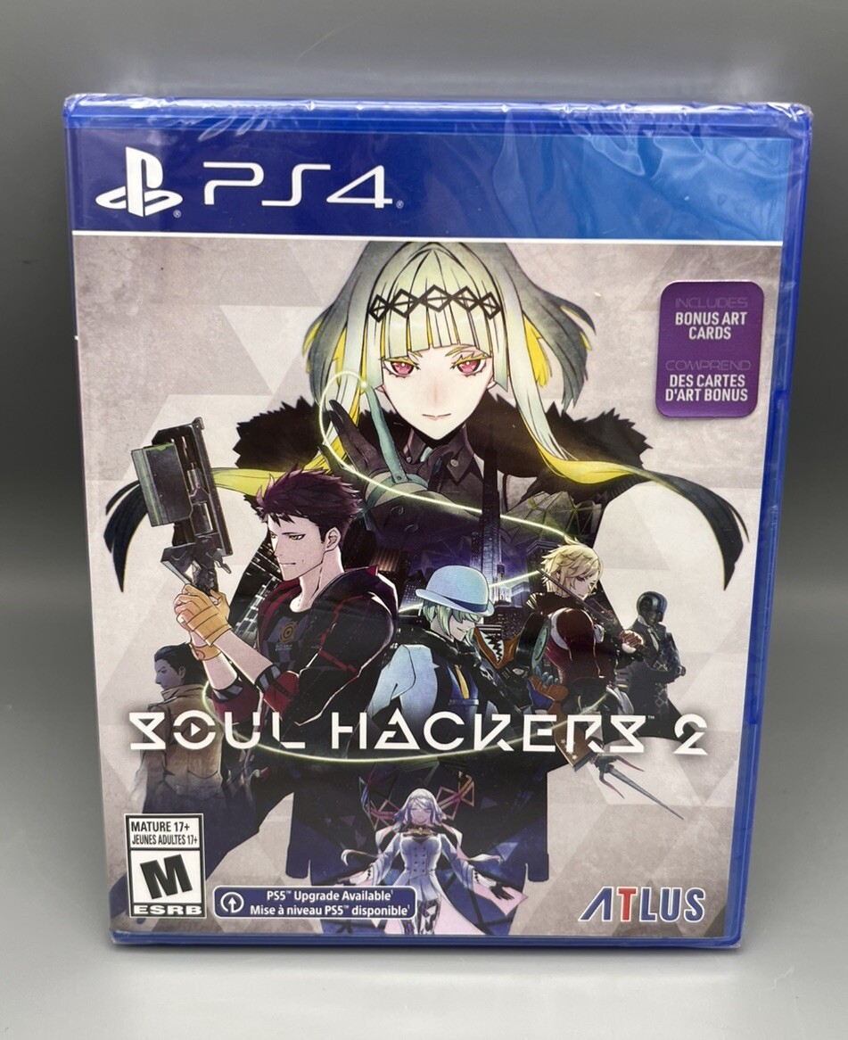Soul Hackers 2: Launch Edition Sealed with Bonus Art Cards PS4