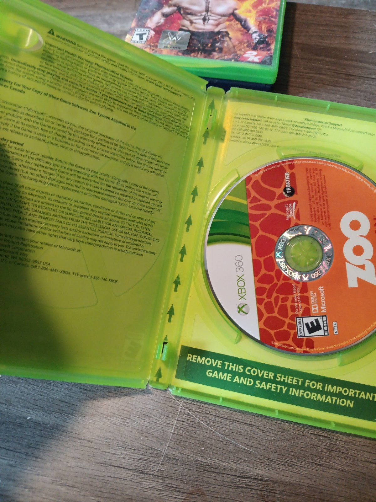 Zoo Tycoon (Microsoft Xbox 360, 2013) Tested No Manual