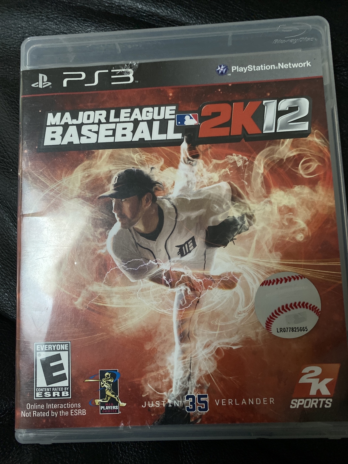 Major League Baseball 2K12 (PlayStation 3, 2012)completed Game/ Case Cover/ Book