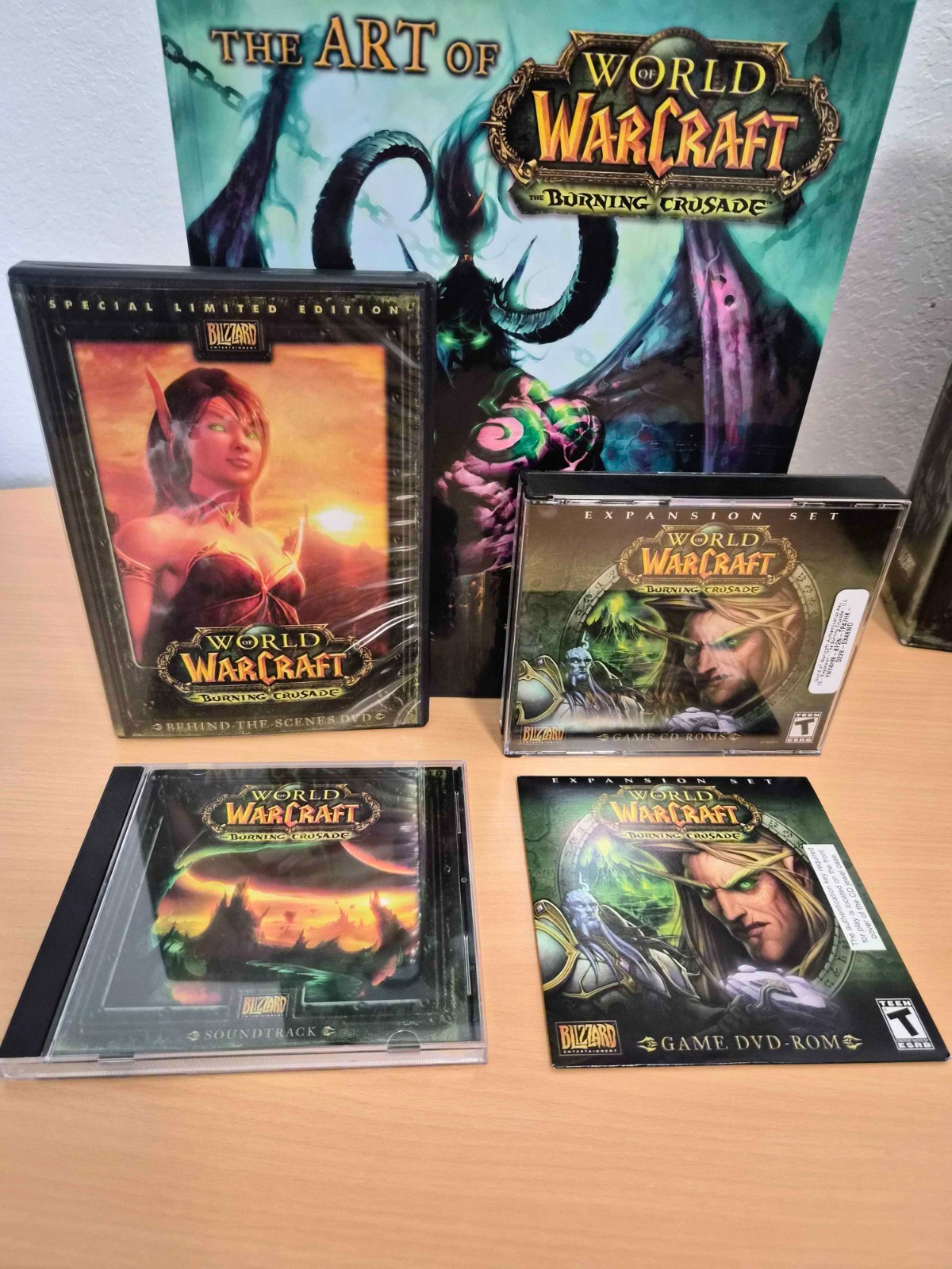 RARE World of Warcraft: The Burning Crusade Collector’s Edition PC 2007 Complete