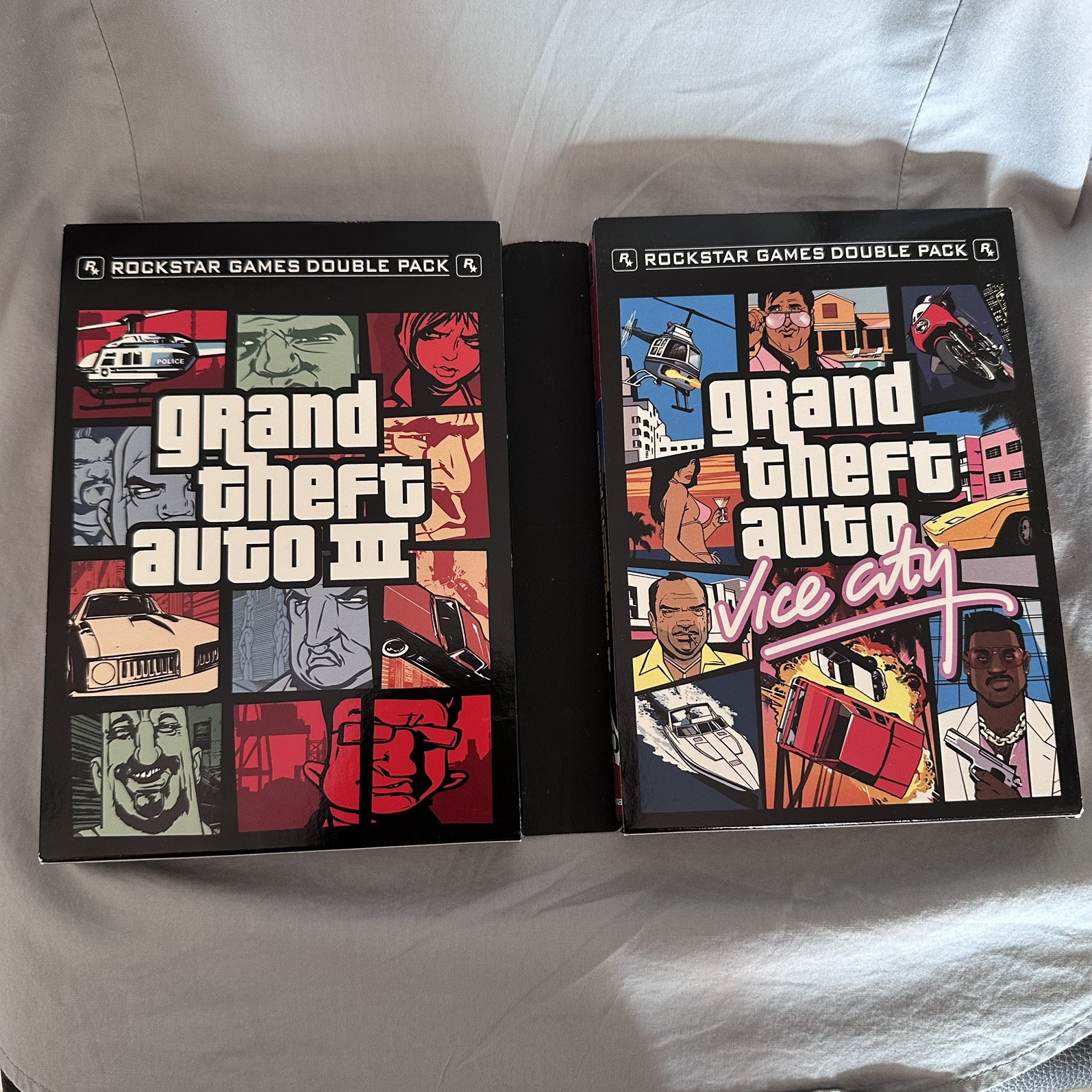 Grand Theft Auto Double Pack Rockstar Games PlayStation 2 NTSC Manual Included