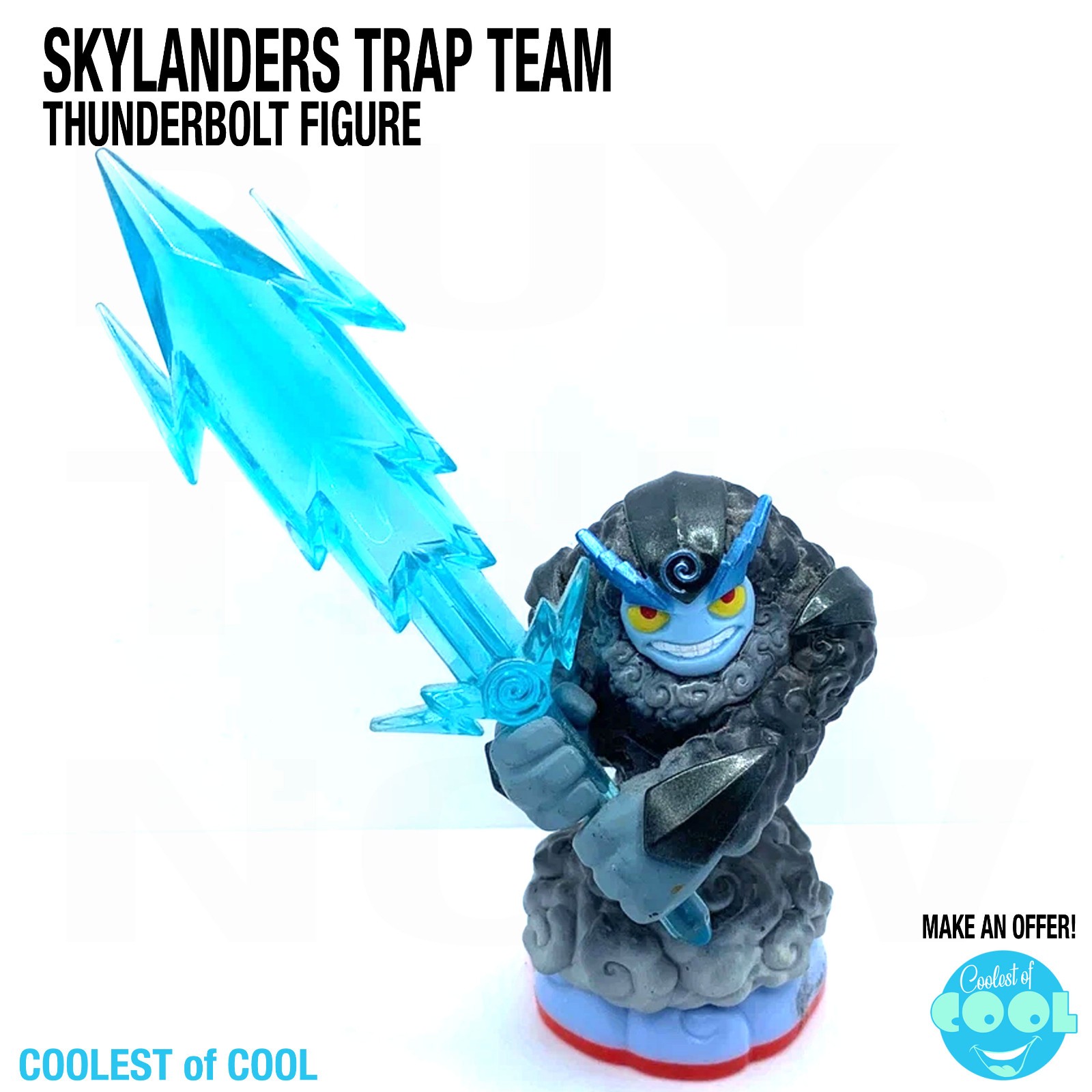 Skylanders Trap Team Trap Master Thunderbolt Figure 87171888 Activision good