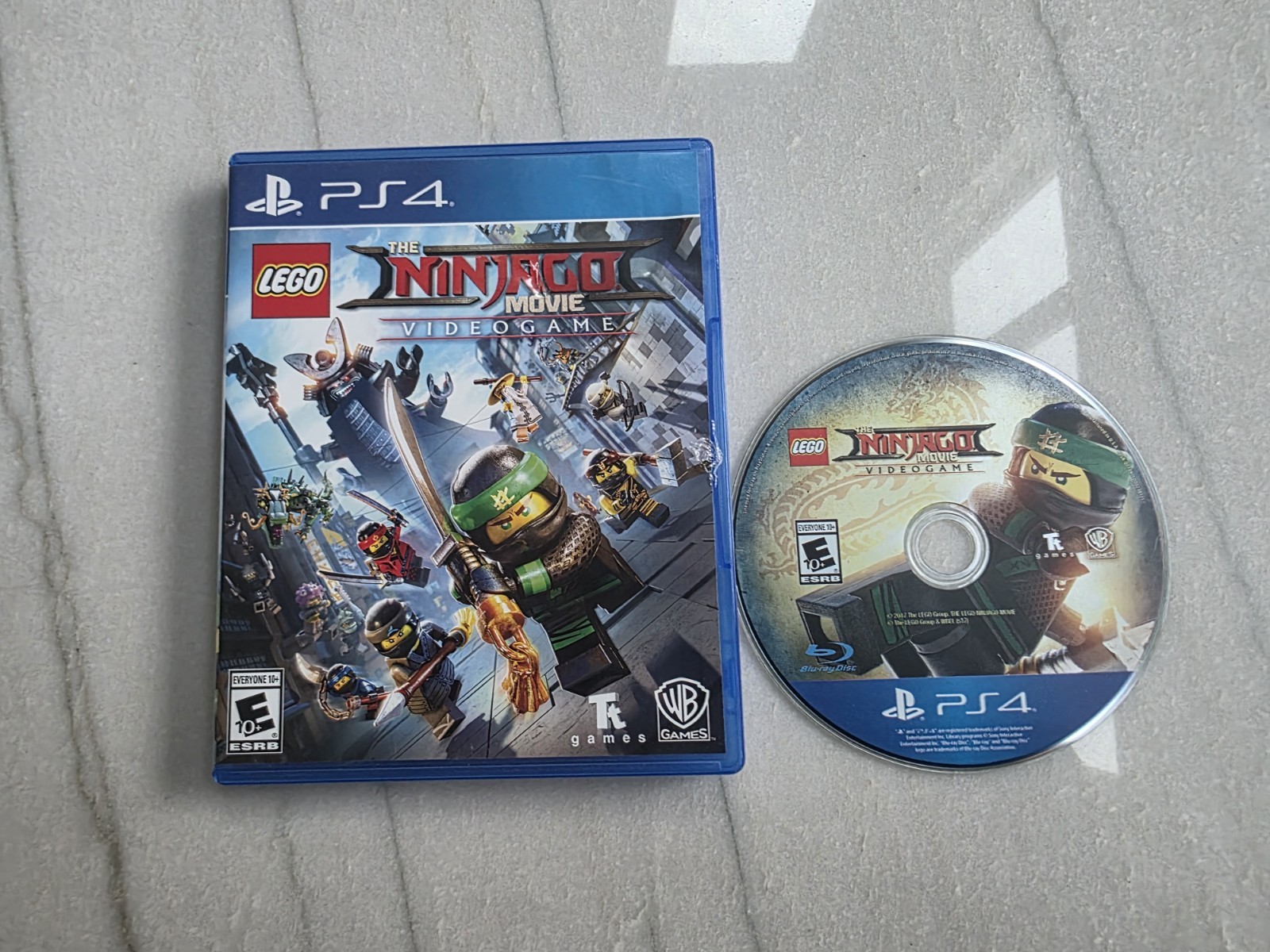 LEGO Ninjago Movie For PlayStation 4 PS4 Free Fast Shipping No Manual