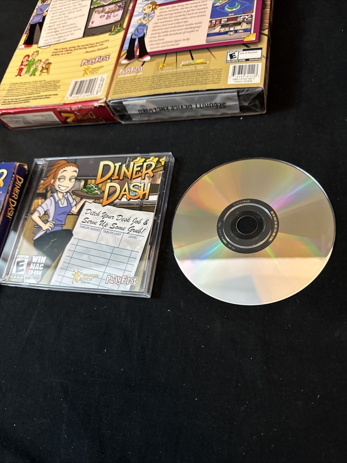 2000s Era 5 PC Games Diner Dash Zoo Tycoon The Sims Original Boxes Manuals Disc
