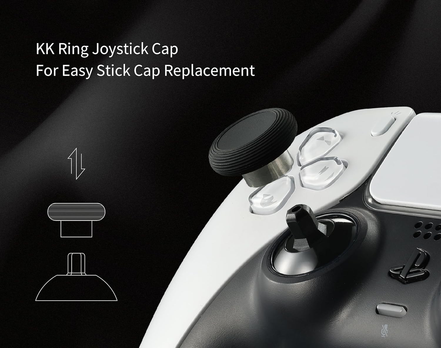 Magnetic Joystick Replacement Kit for Switch Pro Controller Anti-Drift Repair…