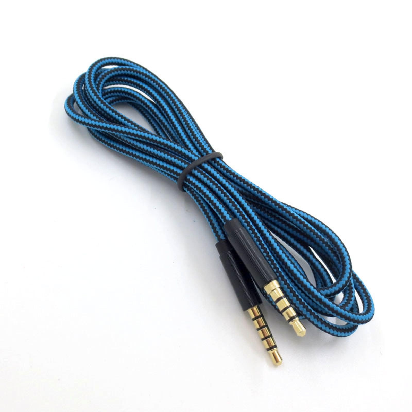 6.56ft/2M Audio 3.5mm Audio Cable Wire Cord For Astro A10 A40 A30 Gaming Headset