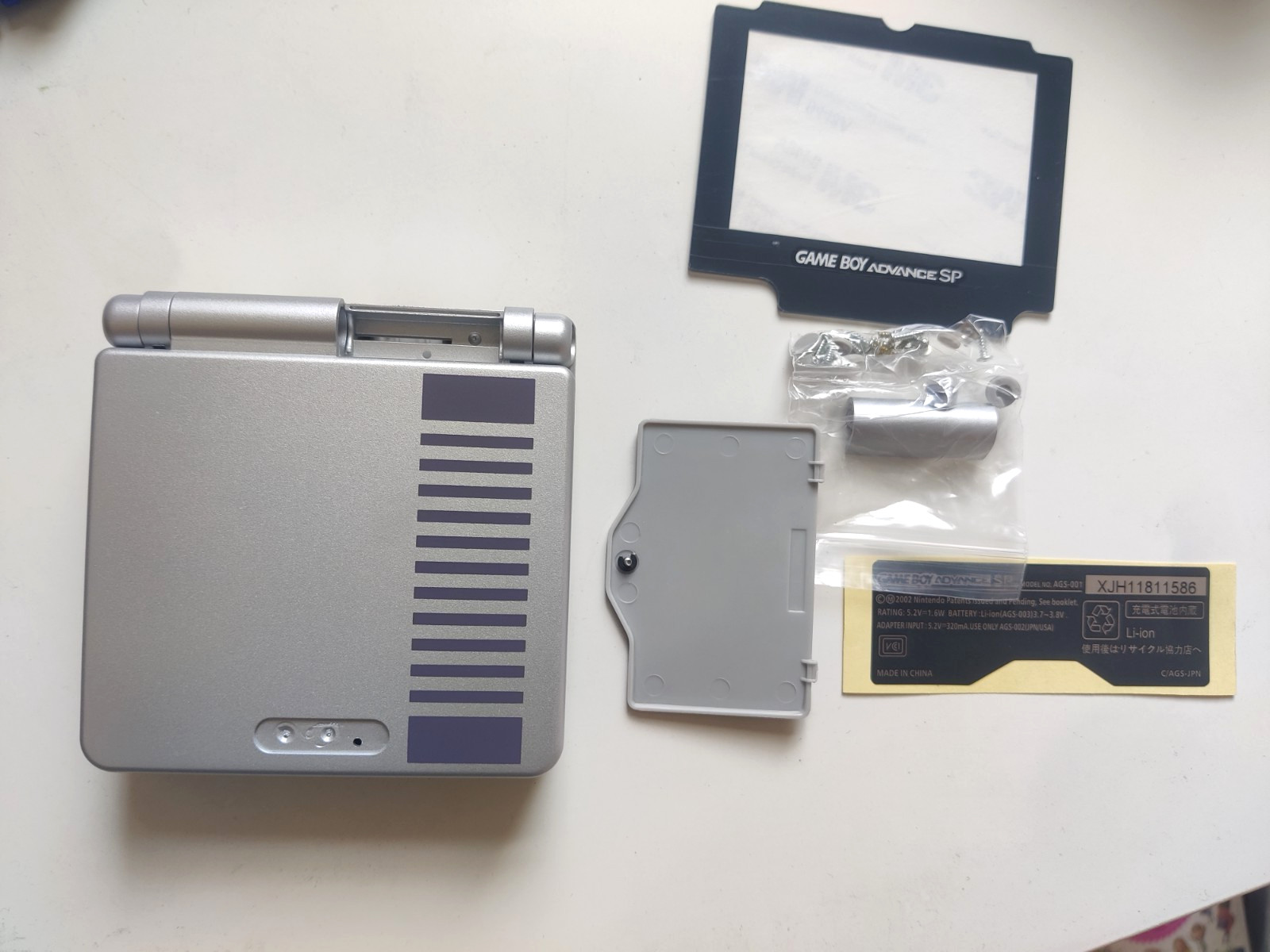Replacement Housing Shell for Nintendo Game boy Advance SP GBA NES Edition Style