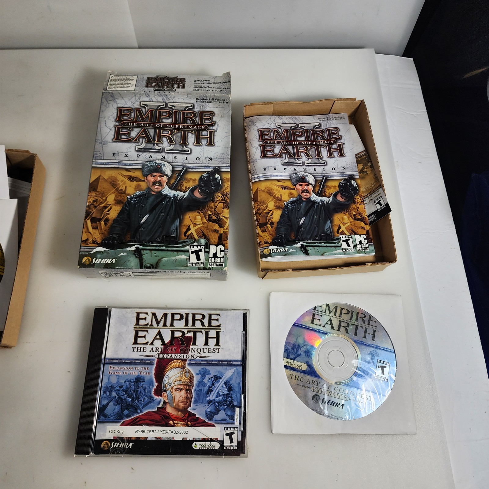 Empire Earth II PC Software Game For Windows Lot SEE Pics