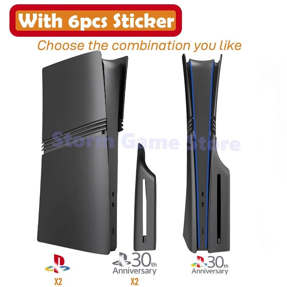 PS5 PRO Disc/Digital FacePlate Cover PlayStation 5 Replacement 30th Anniversary
