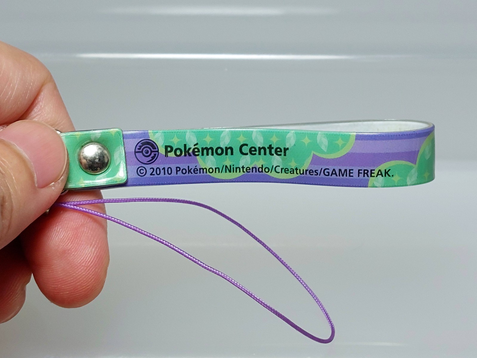 Pokemon Center Japan 2010 Pokémon Dream Snivy Tsutarja Figure Charm Strap 0.8in