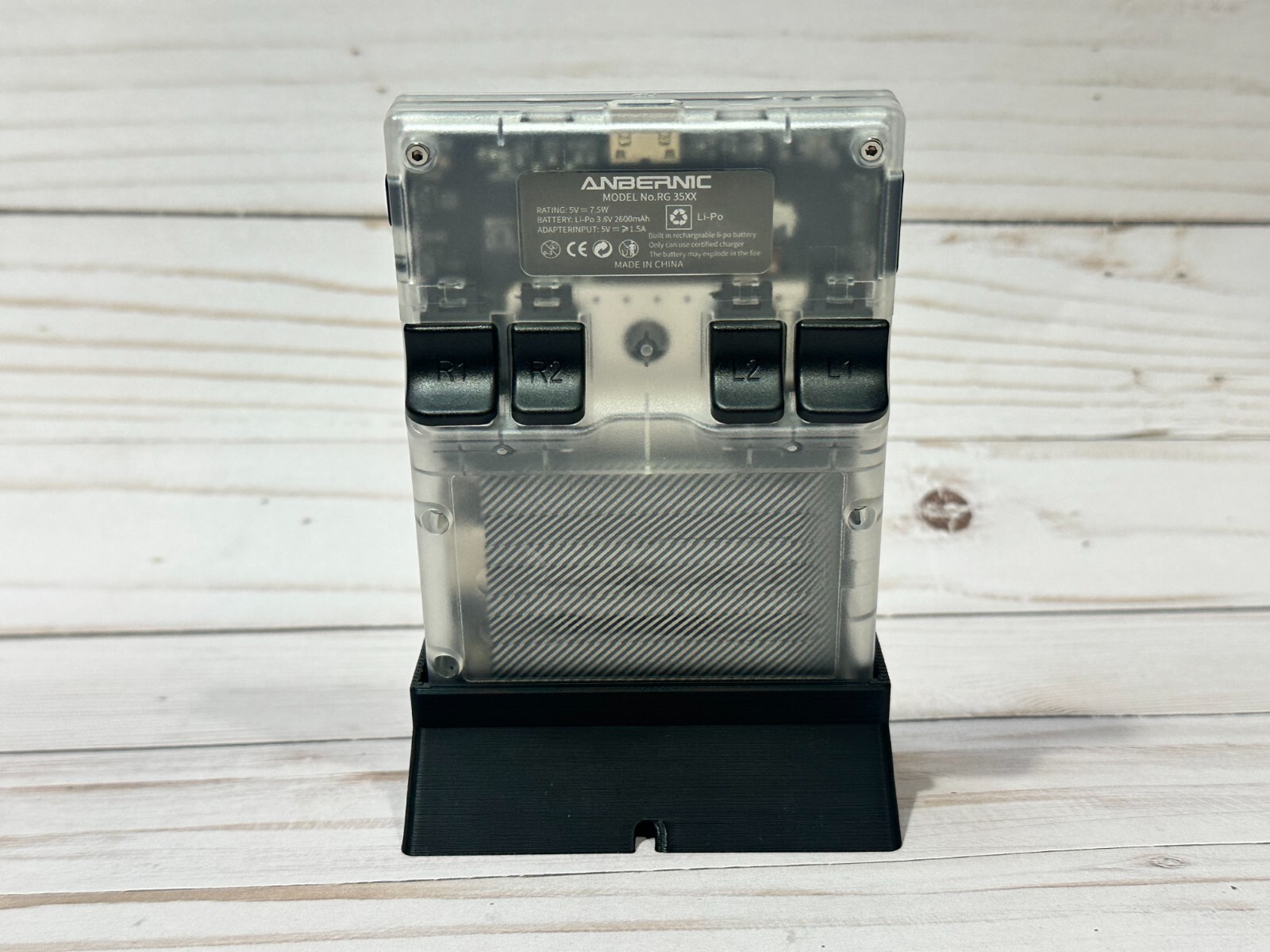 Anbernic RG35XX Charging Dock Display Stand – 3D Printed