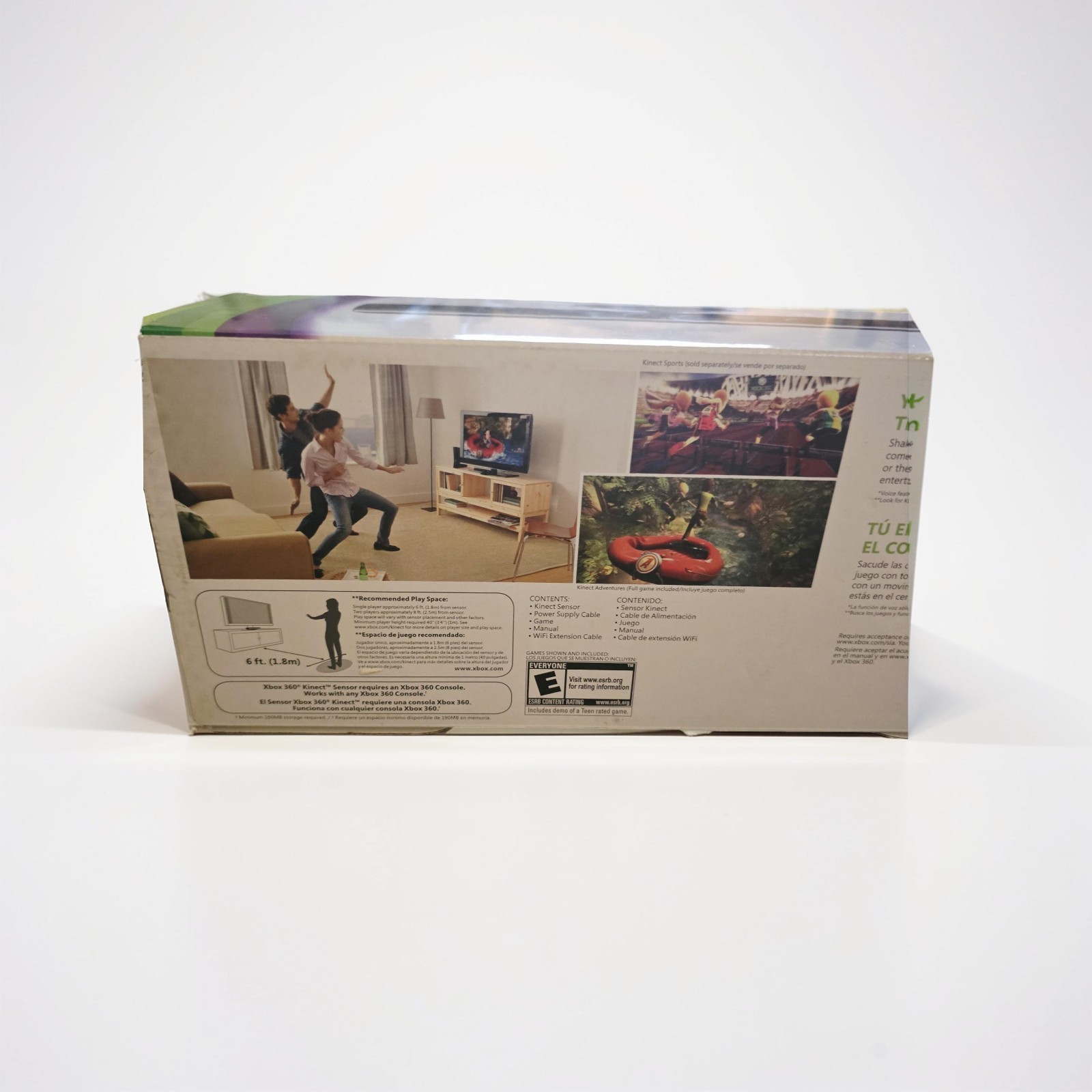Microsoft Xbox 360 Kinect Sensor Full Game Included Tested- Setup Guide