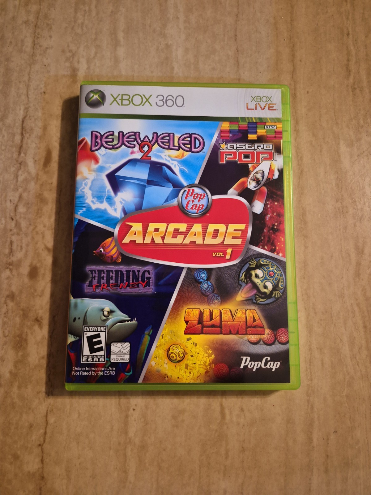 PopCap Arcade Volume 1 Vol 1 Xbox 360 Complete CIB