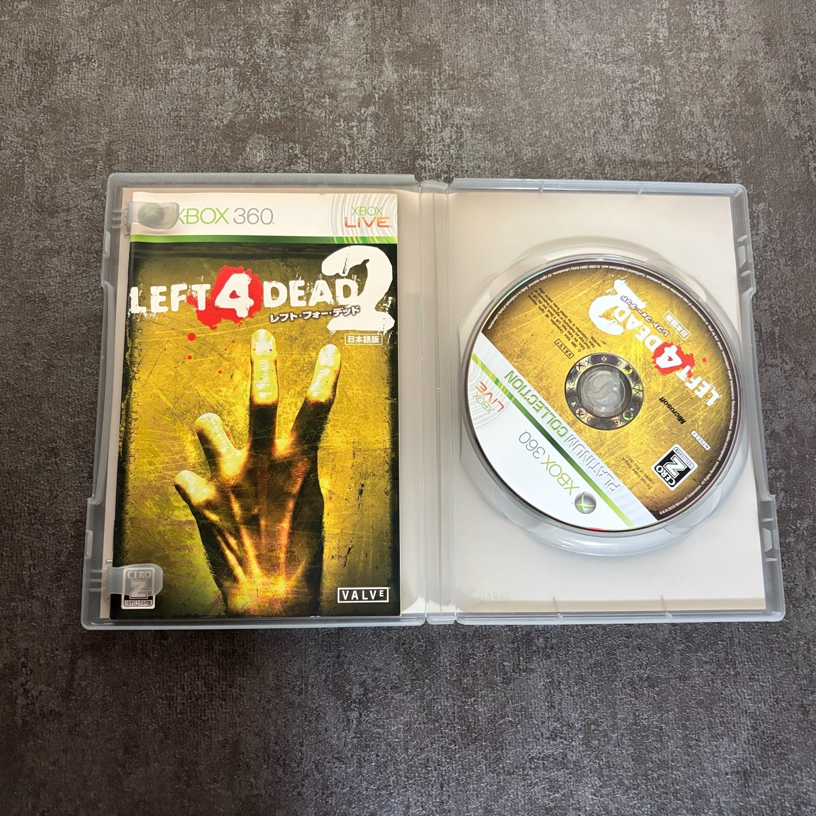USED Left 4 Dead 2 Original ver Xbox 360 Platinum collection Japanese ver.