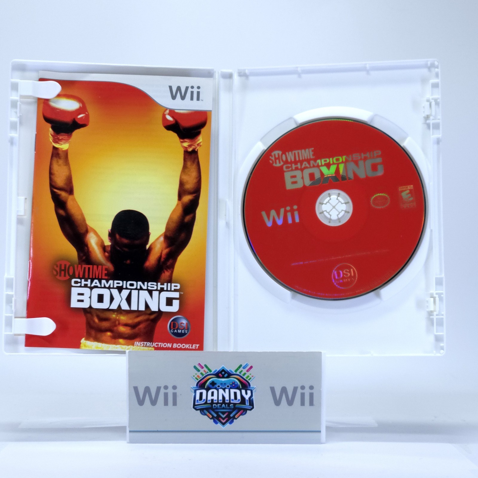 Showtime Championship Boxing CIB W/ Manual – Wii