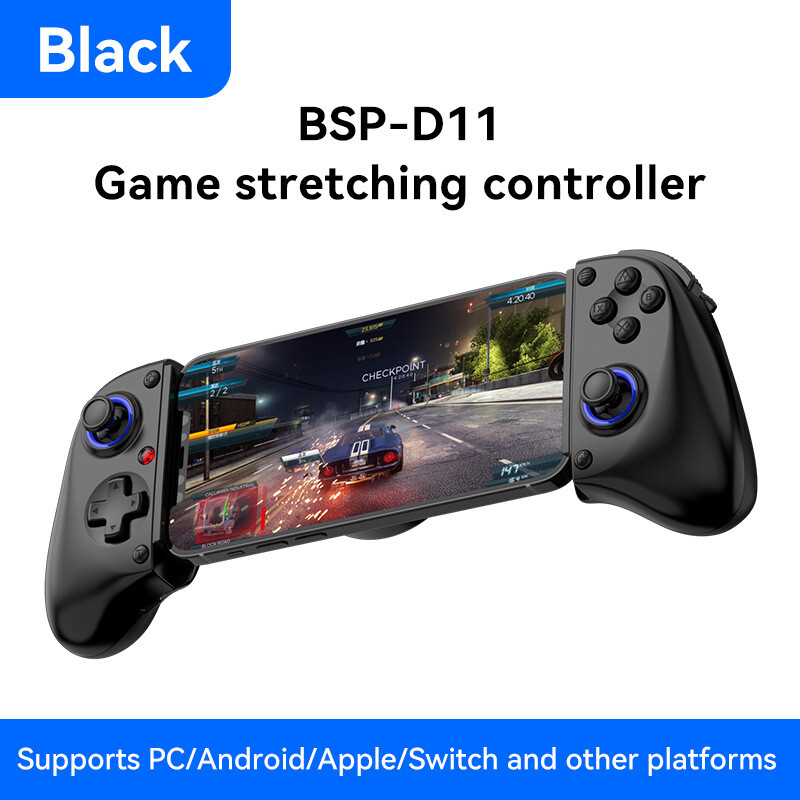Cordless Telescopic Game Controller for Switch/iOS/Android/PC/Tablet