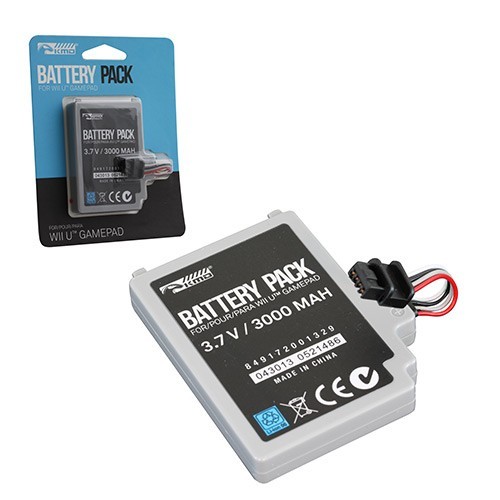 TTX Tech Wii U Gamepad Internal Expended Battery Pack 3000MaH for Wii U GamePad