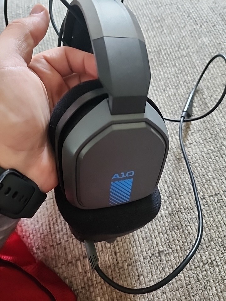 Astro A10 Wired Stereo Gaming Headset – Blue/black