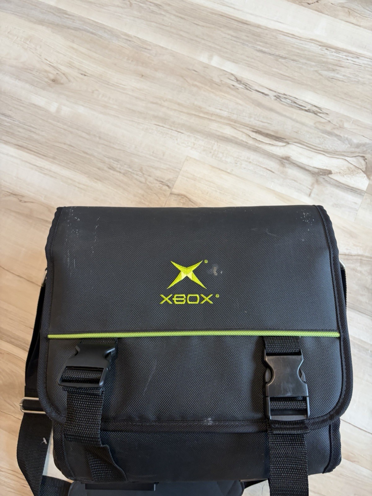 Original Xbox Official Console Carrying Storage Case Travel Messenger Bag