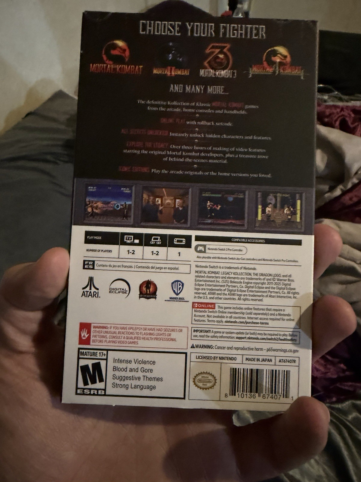 Mortal Kombat Legacy Kollection – Nintendo Switch 2