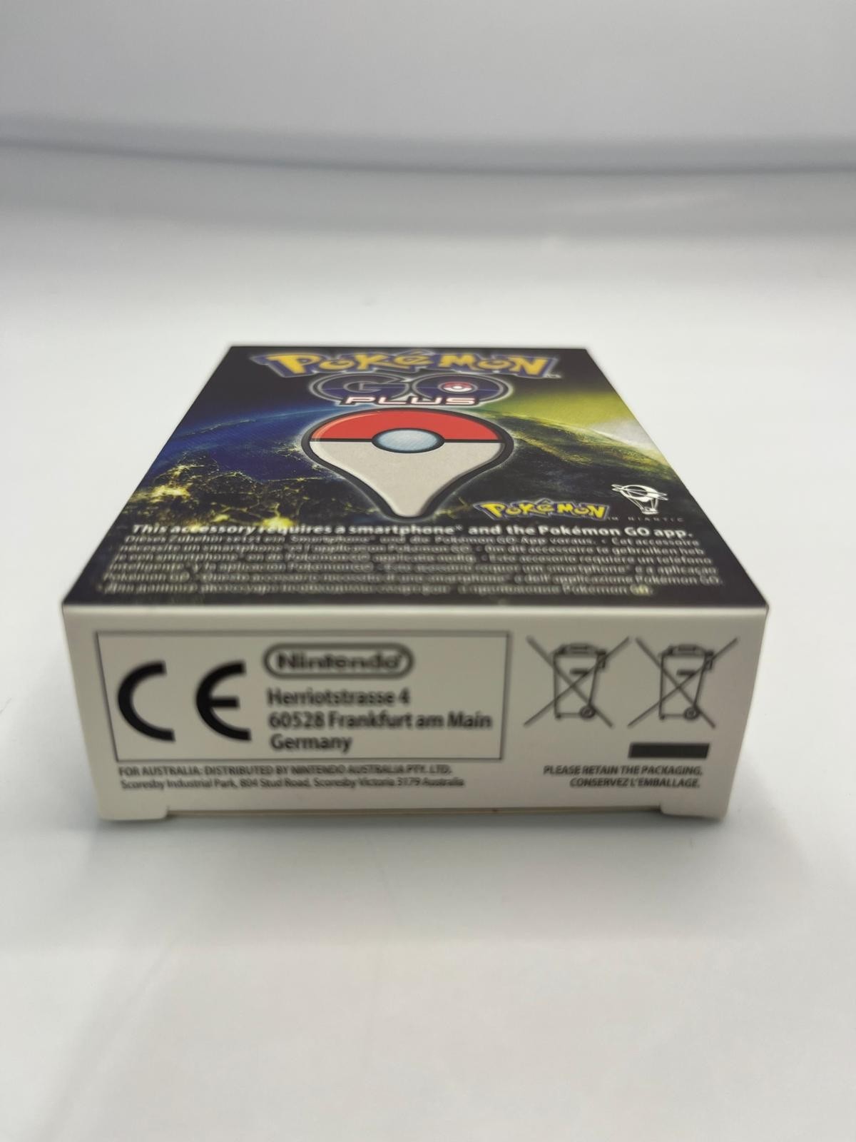 Nintendo Pokemon Bracelet Go Plus Device Bluetooth Bracelet with Clip-In Box