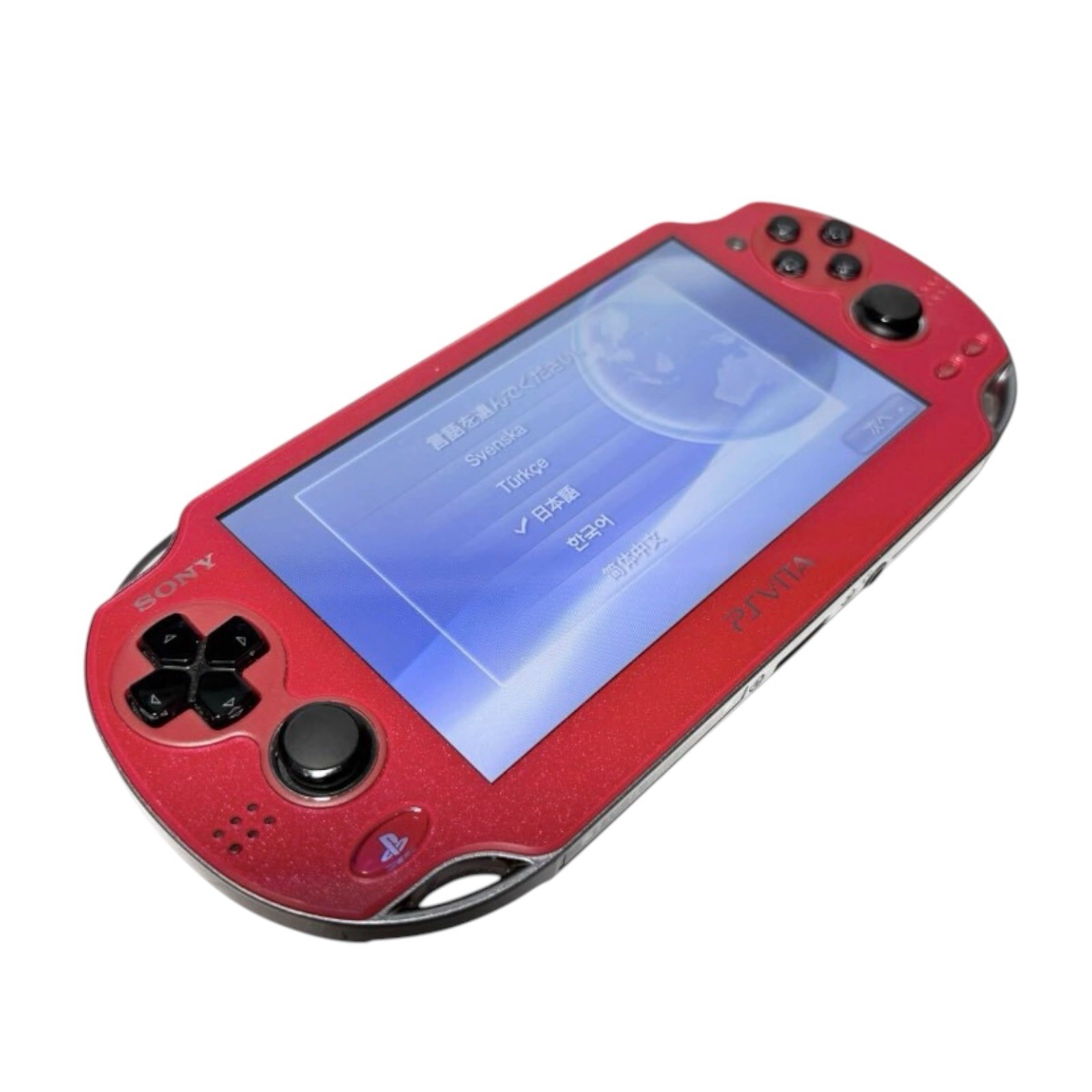 Sony PSVita PCH-1000ZA03 Soul Cosmic Red Near Mint From Japan