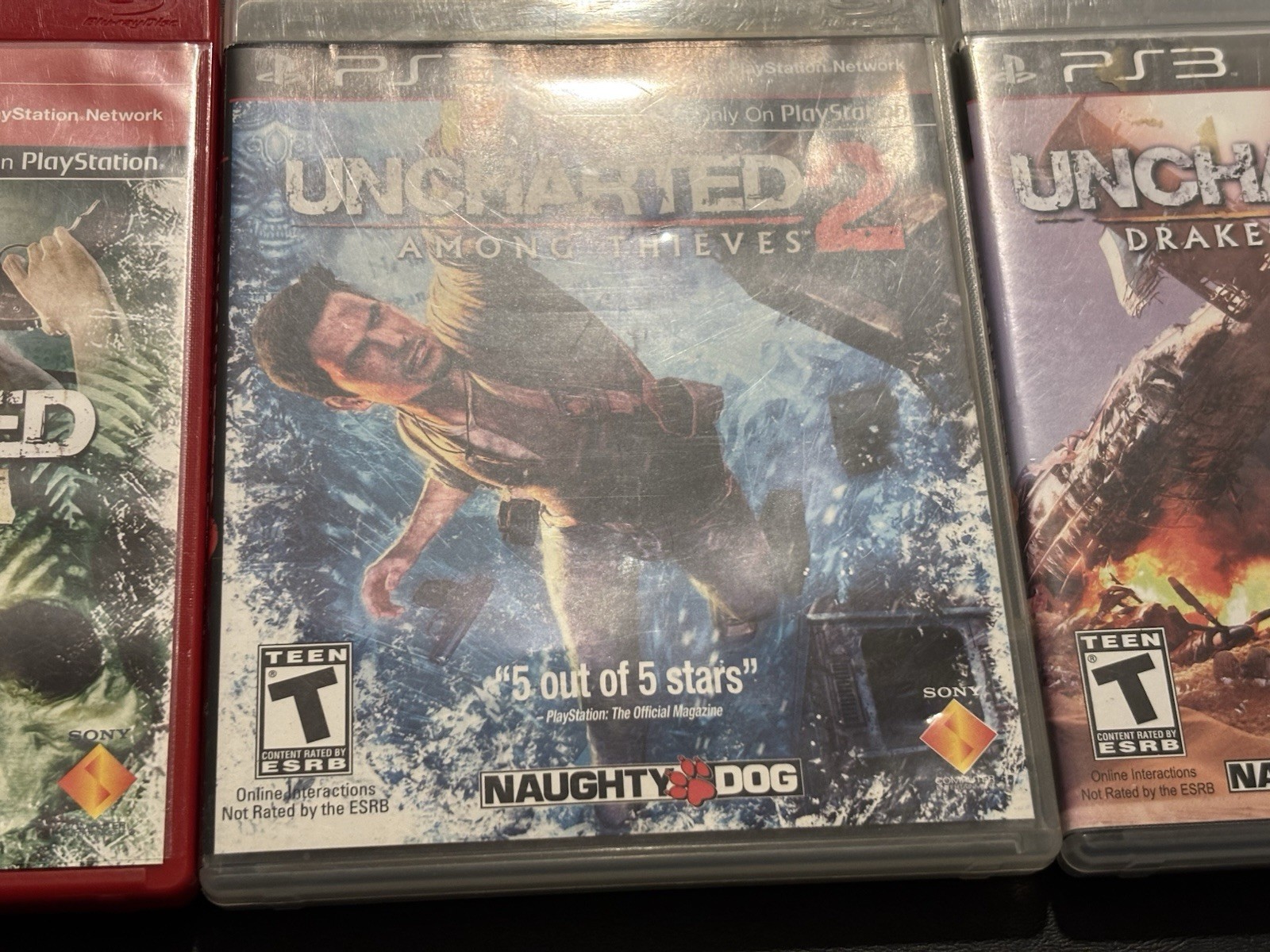 Uncharted 1, 2 & 3 Trilogy 3 Games (Sony PlayStation 3 PS3) CIB Complete Tested!