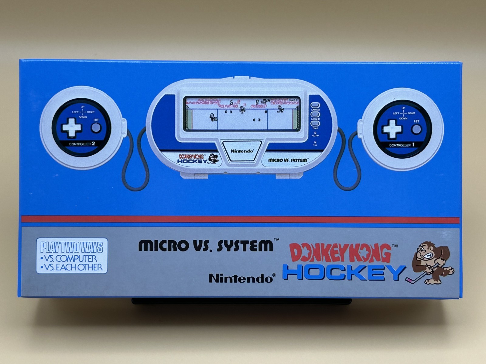 Nintendo Game & Watch DONKEY KONG HOCKEY HK-303 New Old Stock 1984