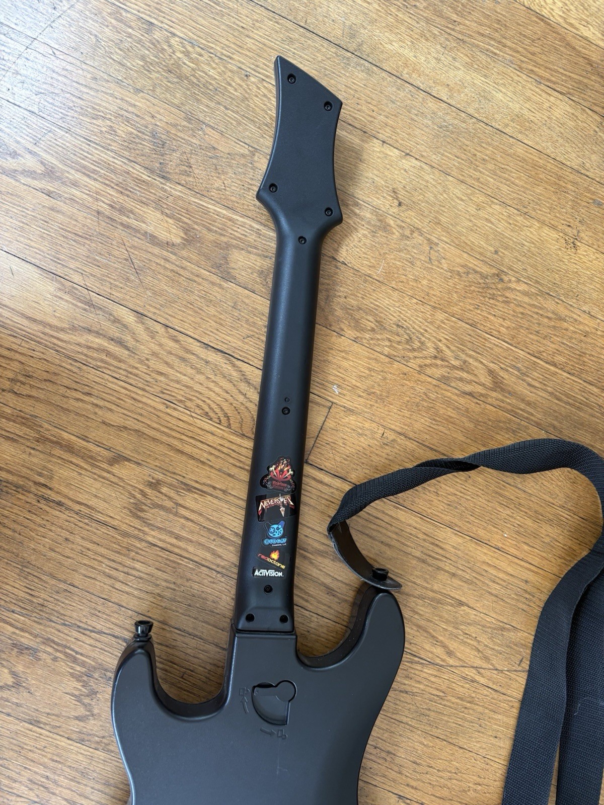 RedOctane Wireless Guitar Controller Nintendo Wii Guitar Hero 95455.805 Tested