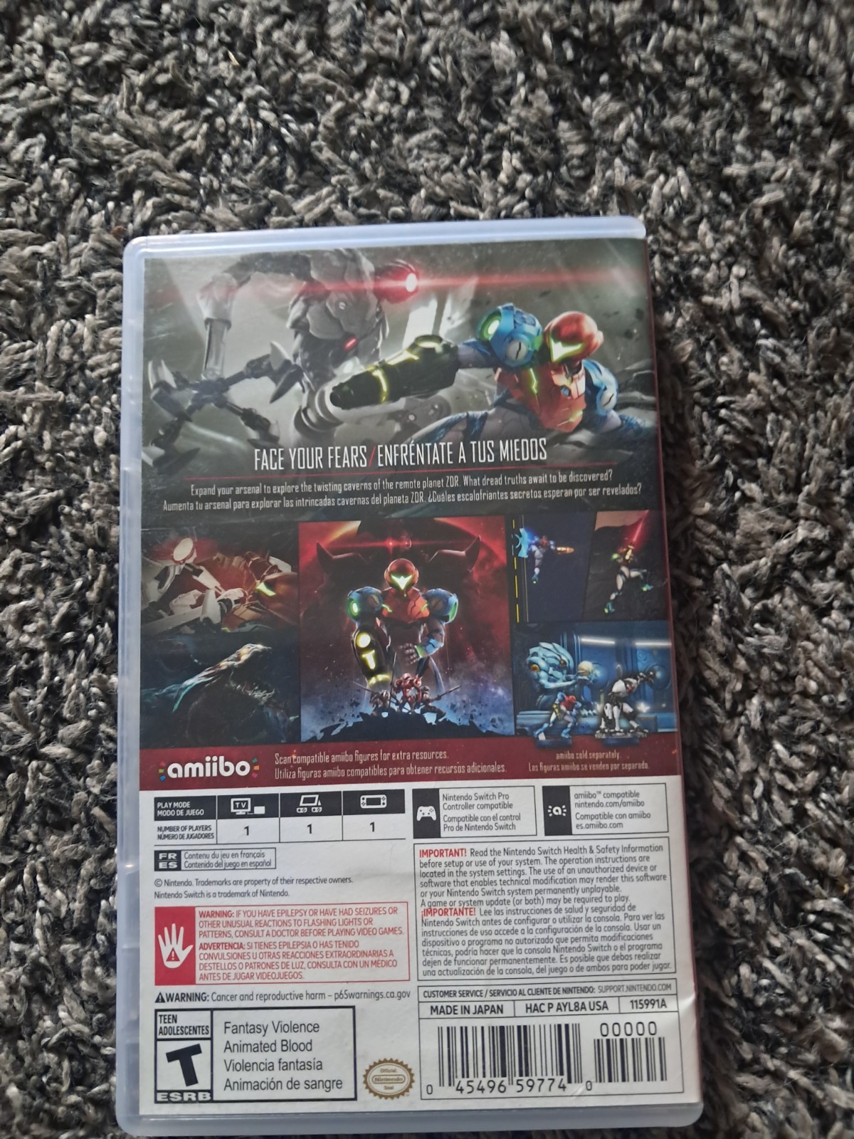 Metroid Dread – Nintendo Switch