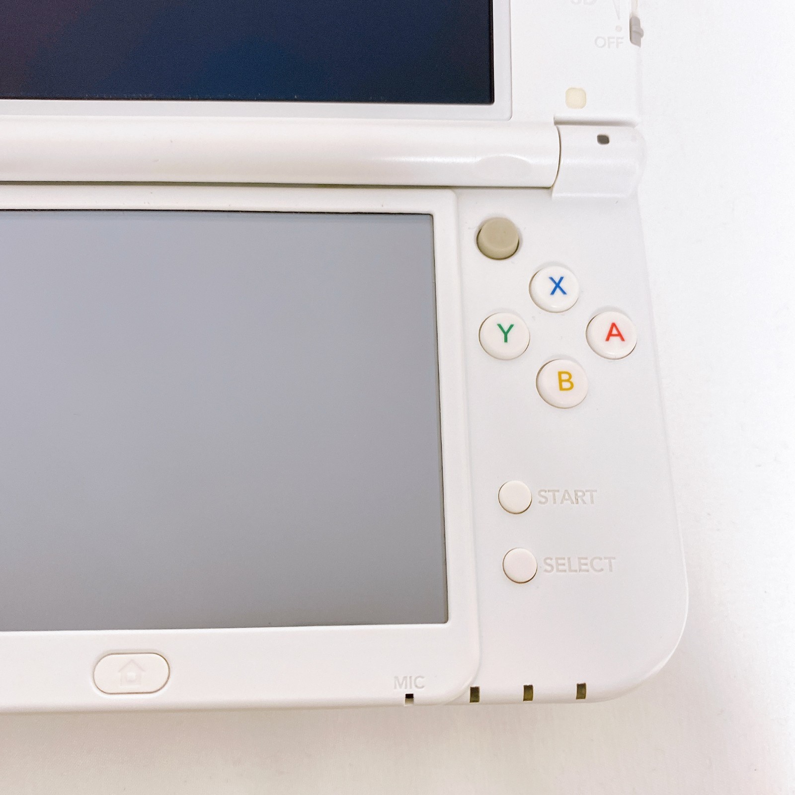 【Dual IPS】New Nintendo 3DS LL XL Pearl WhiteConsole Japan Tested Rank A