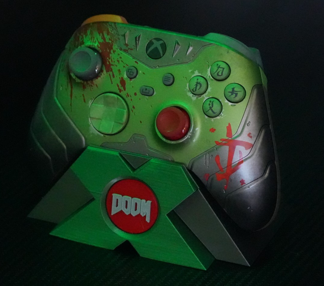 Xbox Series X S controller STAND for DOOM Limited Edition Controller 3D PRINT
