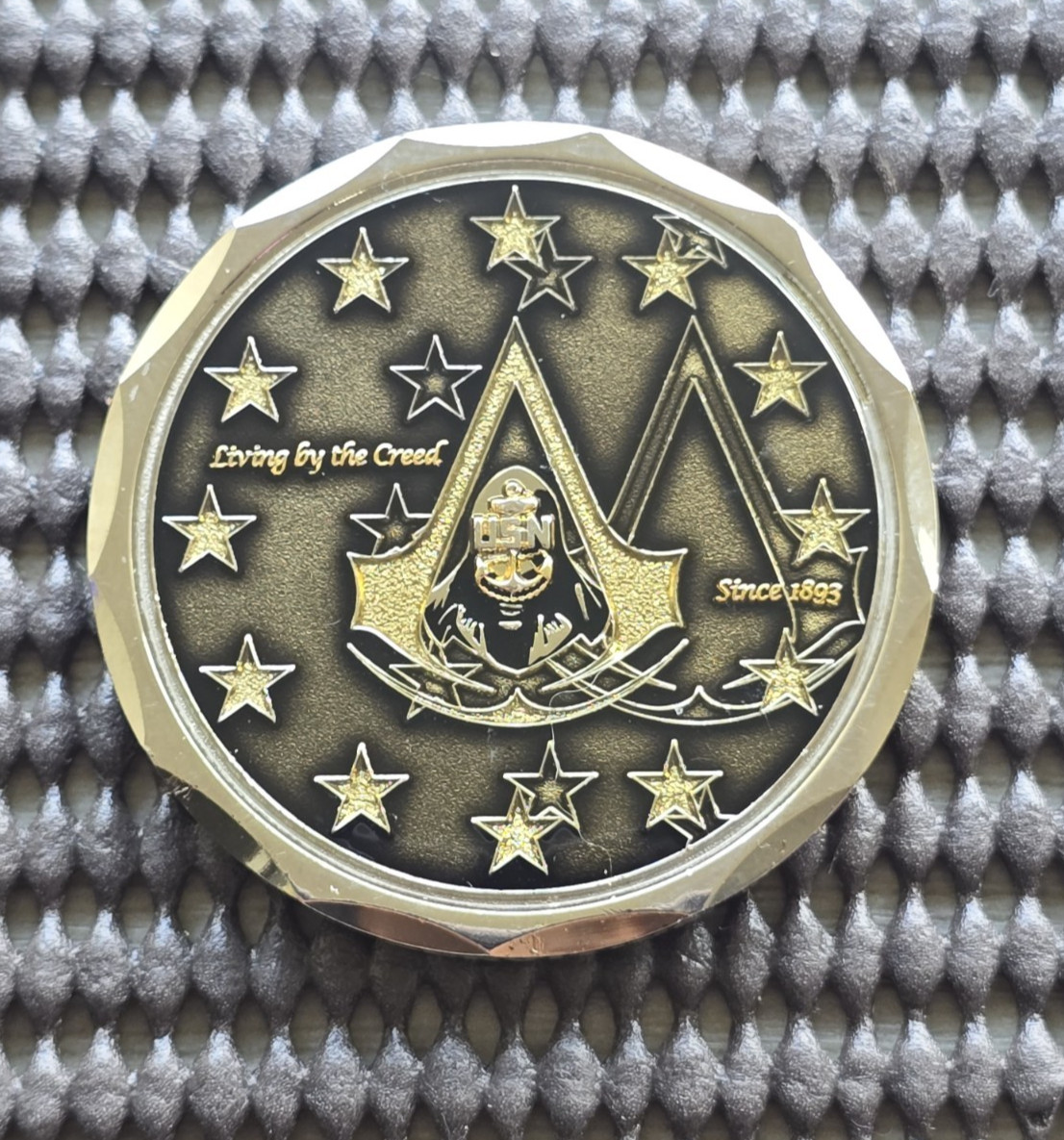 Assassin’s Creed Challenge Coin US NAVY Ubisoft Unity Origin Black Flag Odyssey