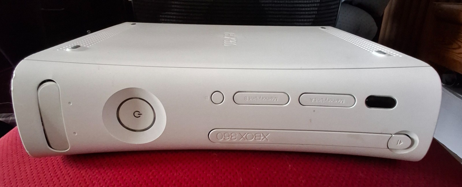 Microsoft Xbox 360 Red Ring Of Death With Cords