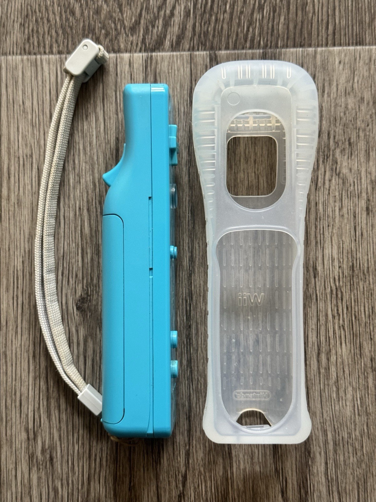 Nintendo Wii Motion Plus OEM Remote Controller Wiimote RVL-036 Blue Tested!
