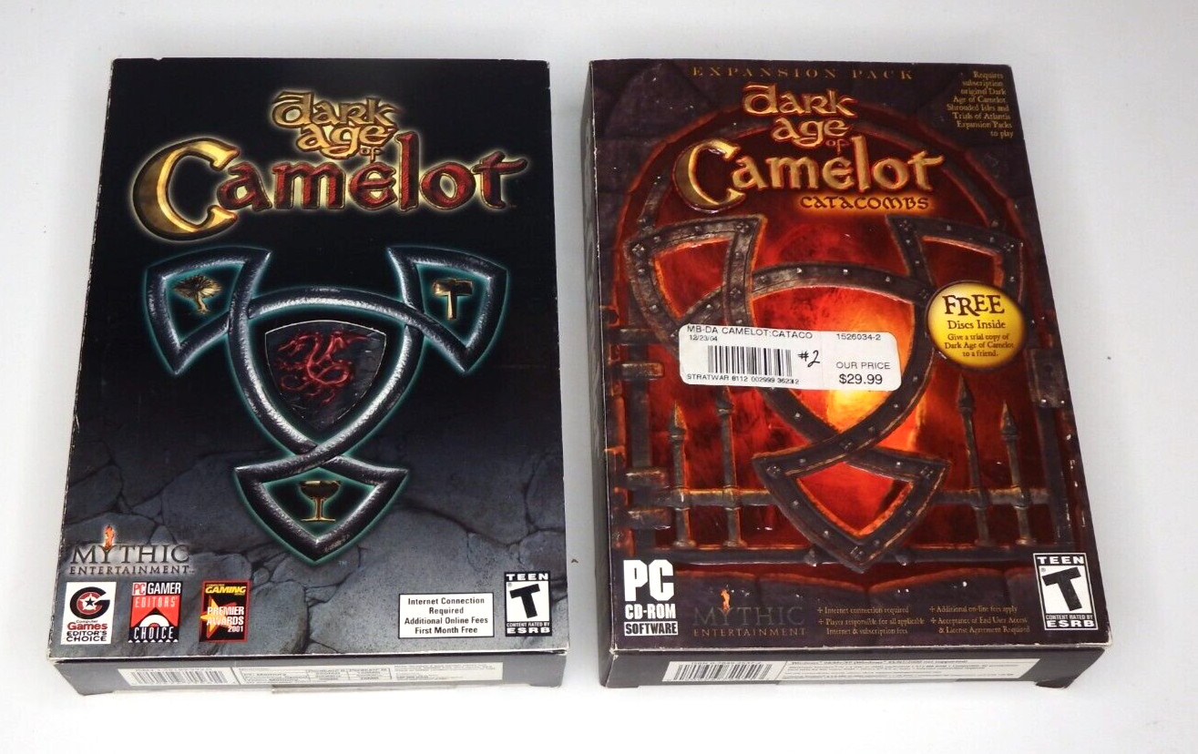 Lot Of 19 PC Video Games – Warcraft, Civilization, Dark Age of Camelot & more!