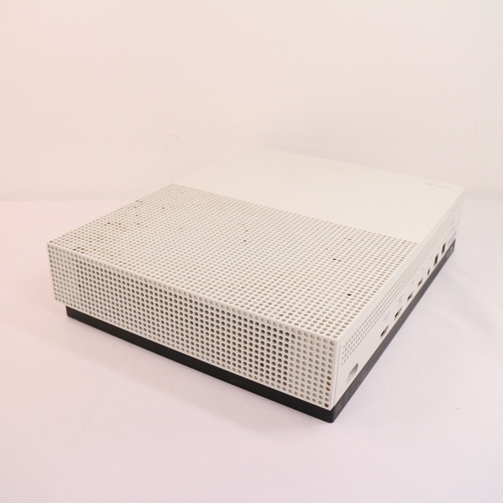 Microsoft Xbox One S 1681 Gaming Home Console White w/Wireless Controller TESTED