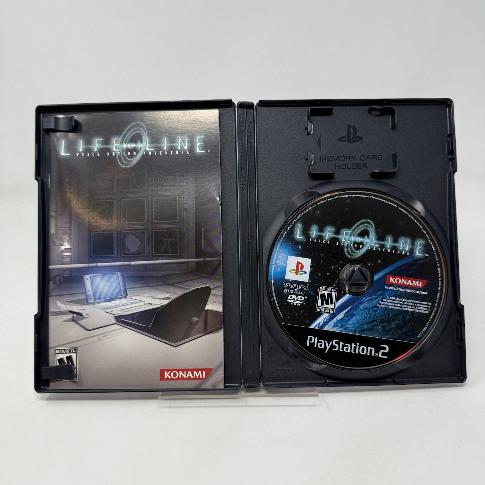 Lifeline CIB Sony PS2 Complete w/ Case Manual Disc Tested Working