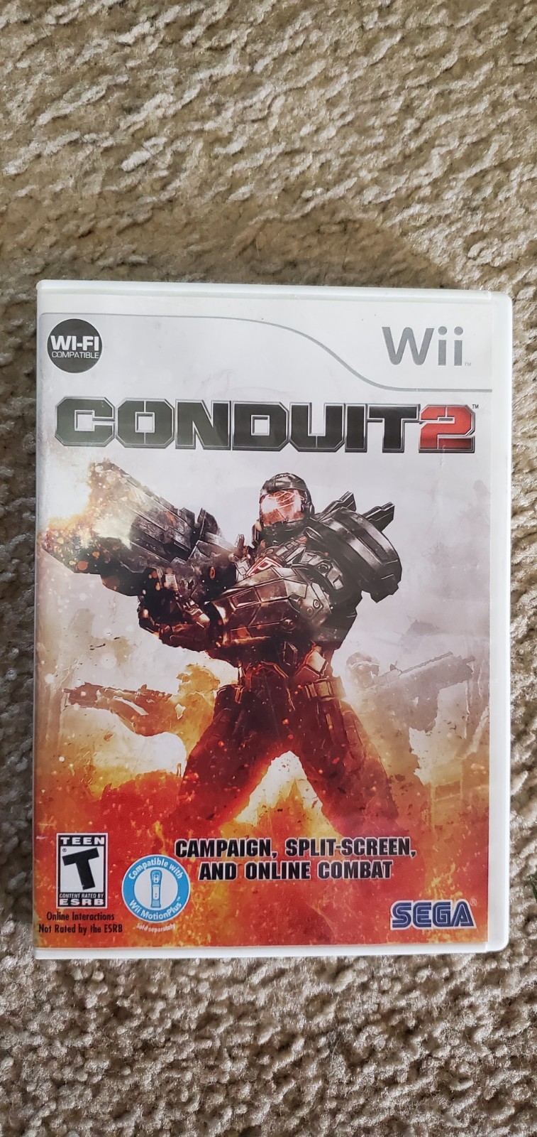 Conduit 2 (Nintendo Wii, 2011) Complete w/Manual! Tested & Working!!