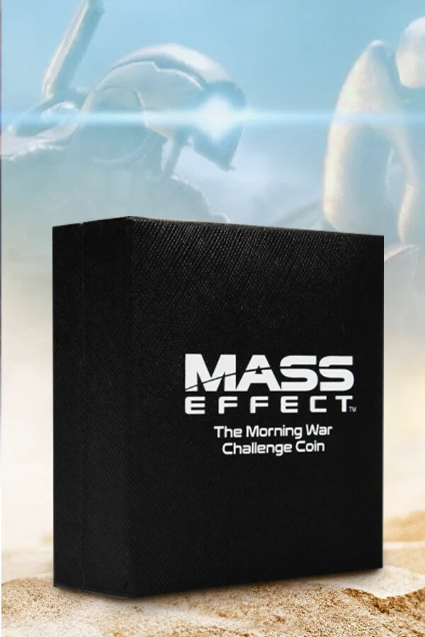 BioWare Officially Licensed Mass Effect Commemorative Morning War Challenge Coin