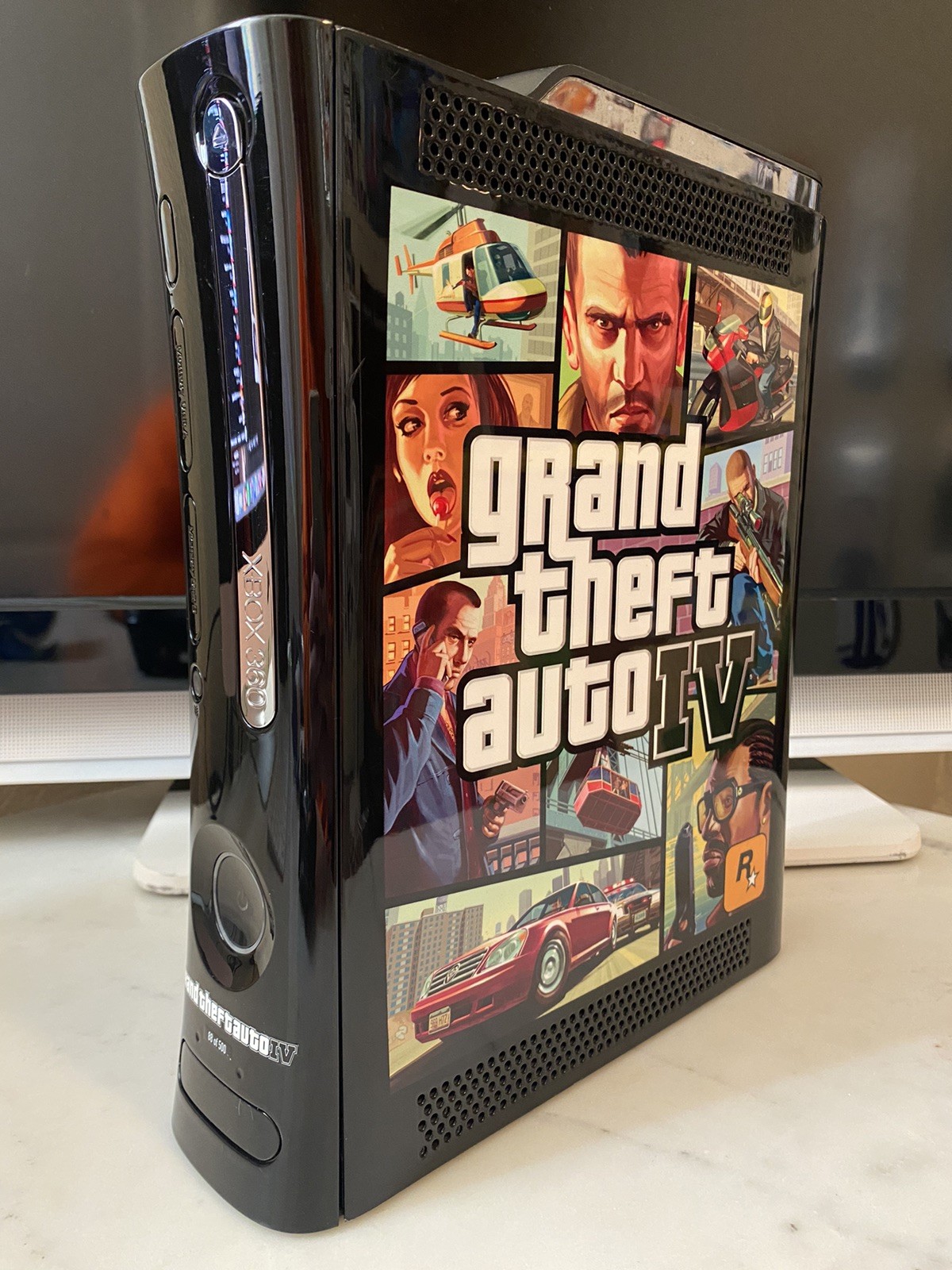 Grand Theft Auto IV Limited Edition Xbox 360 #88/500 Rockstar Games Giveaway
