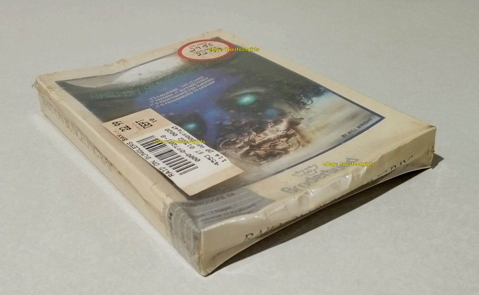 RAID ON BUNGELING BAY (Commodore 64 C64) by Broderbund NEW SEALED 1984
