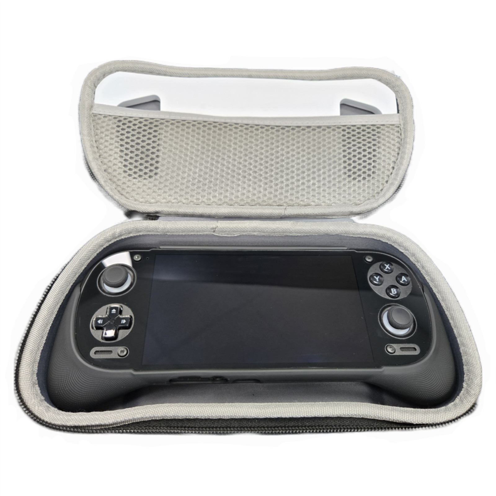 Retroid Pocket 6 12GB RAM 256GB Stick Top Black + Grip and Case Handheld Consol