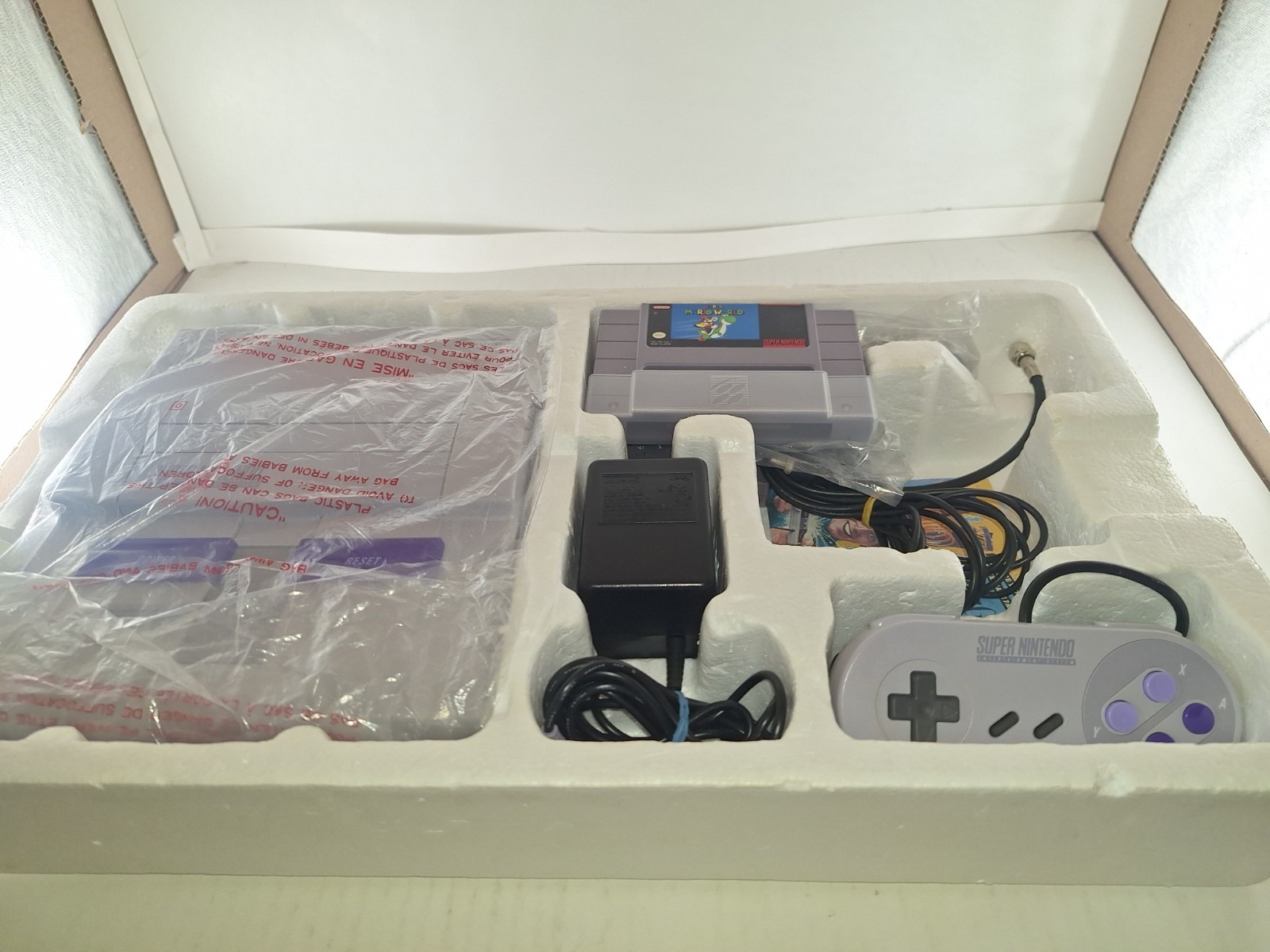 Super NES Super Set SNES Nintendo – With Original Box