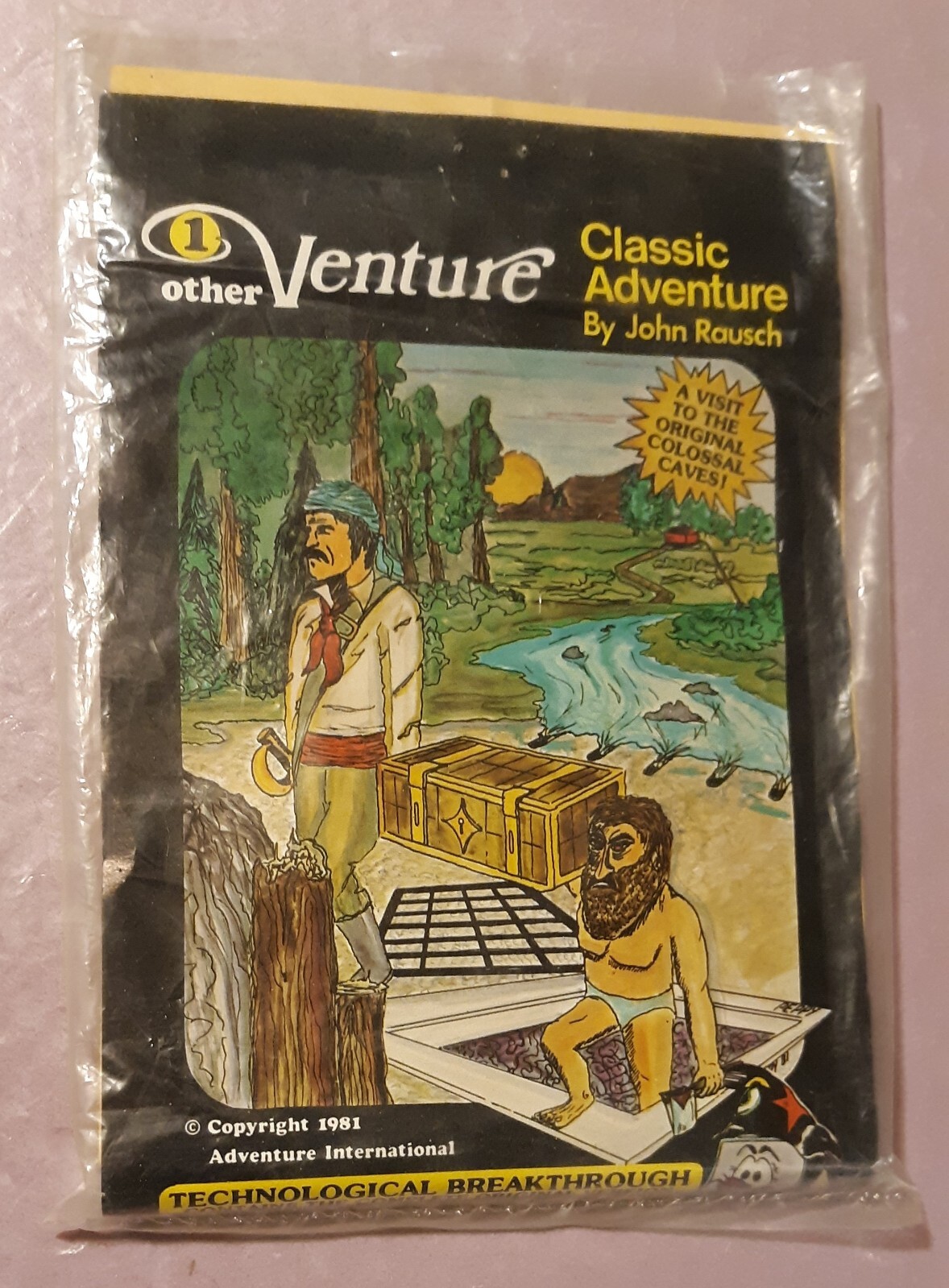 Other Venture 1 Classic Colossal Cave Adventure International Apple II 1981 Tape