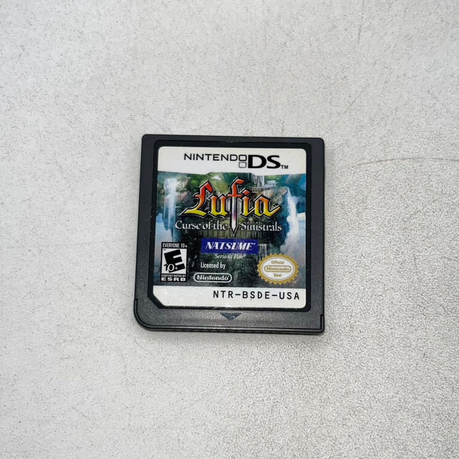 Natsume Lufia: Curse of the Sinistrals (Nintendo DS, 2010) Authentic