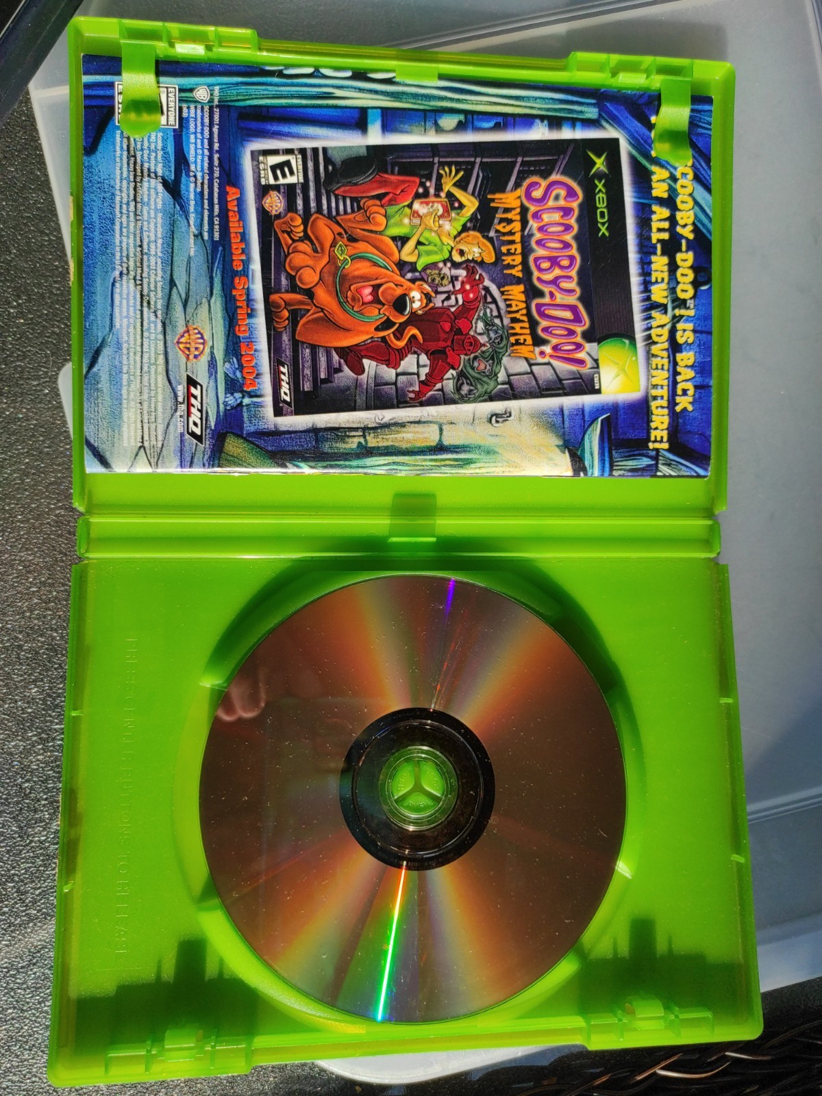 Scooby-Doo Night Of 100 Frights (Xbox, 2003) CIB, Pristine Disc, Tested & Works