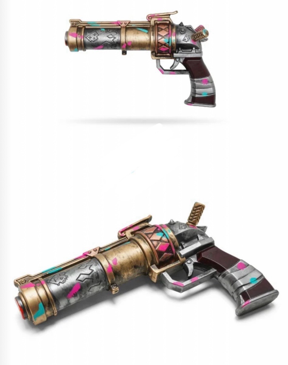 Arcane Jinx Pistols Foam Gun league Of Legends Game Anime Cartoon 11” Game